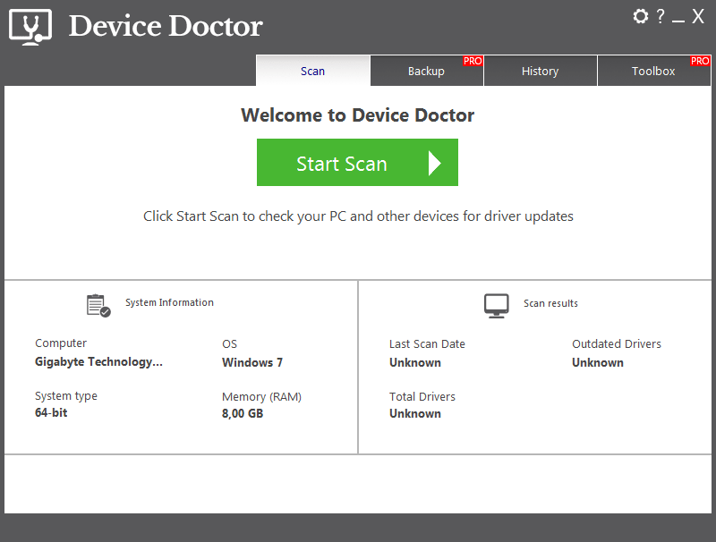 Device Doctor Поиск