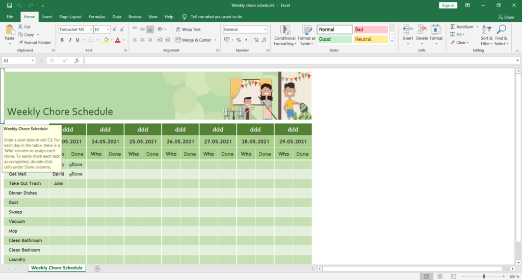 Microsoft Office Starter Excel