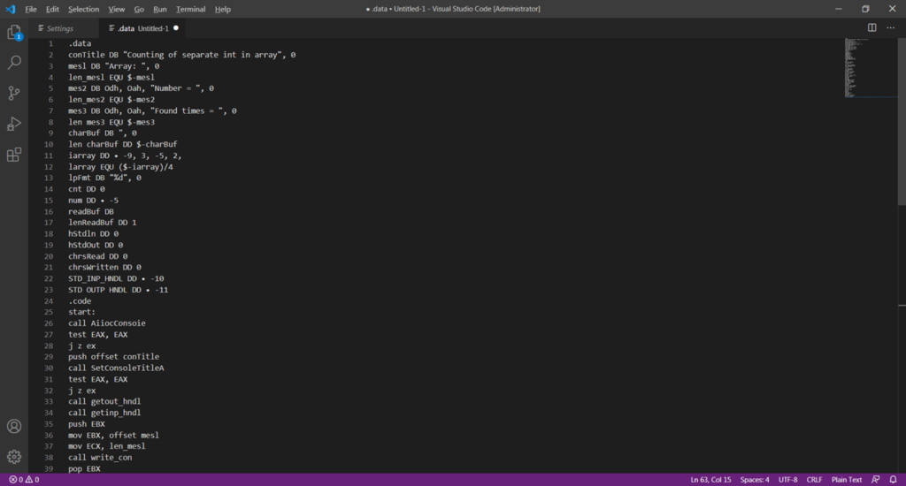Visual Studio Code Редактор