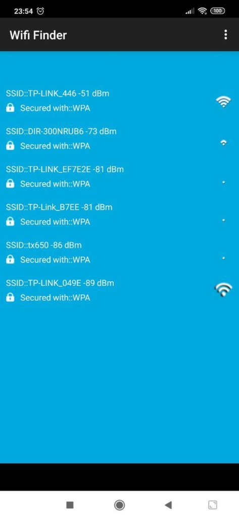 Free Wifi Finder Сети