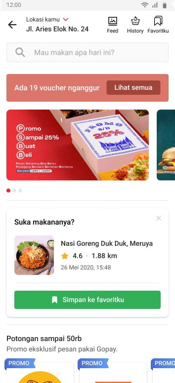 Gofood Browse