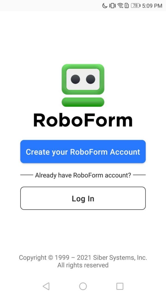 RoboForm Login
