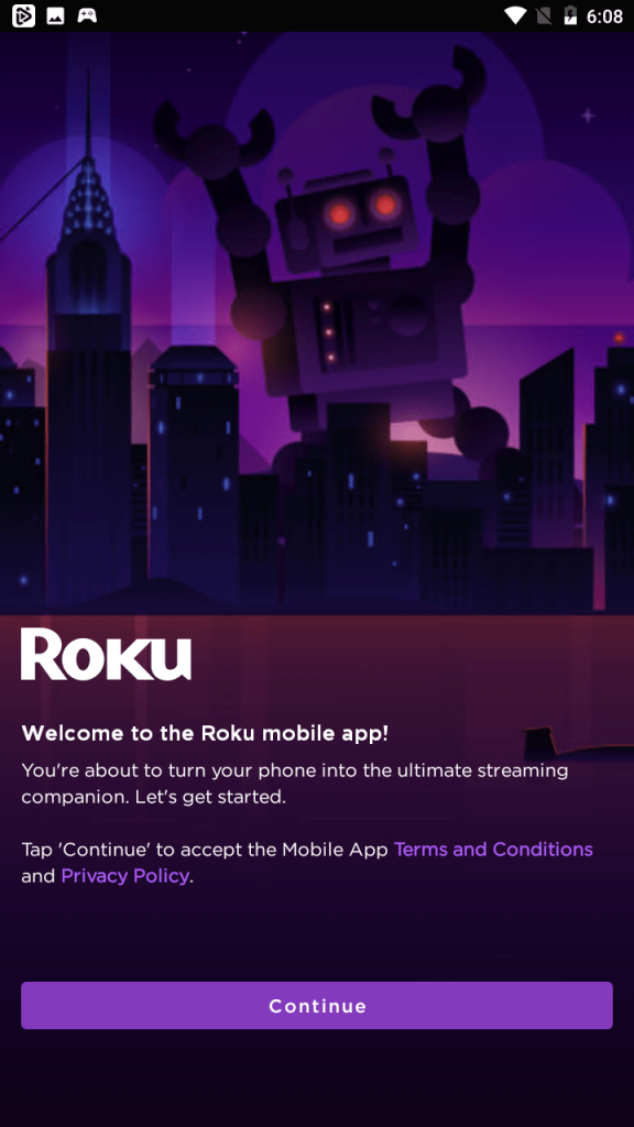 Roku Remote Control Welcome
