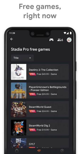 Stadia Pro Account