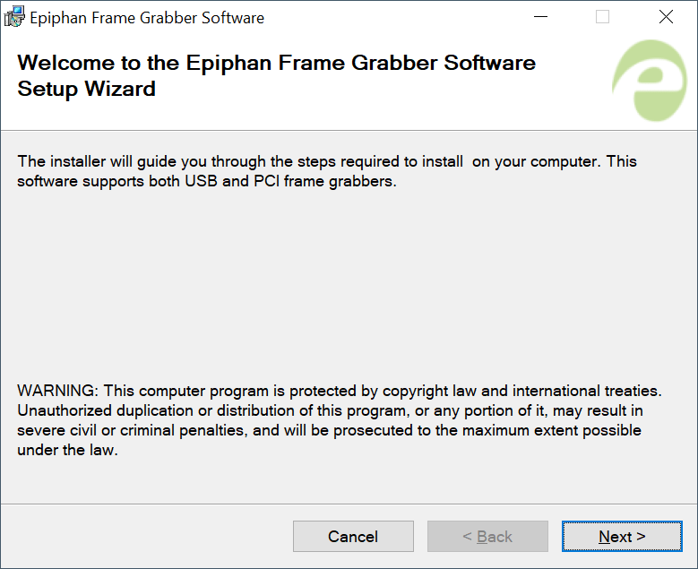 Epiphan DVI2USB Driver Installer