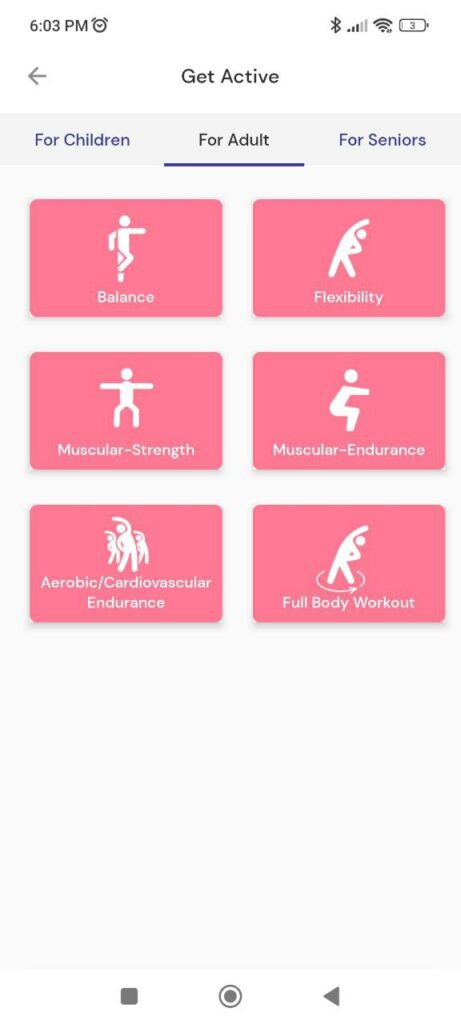 Fit India Exercises
