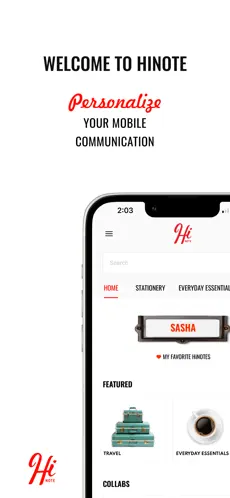 HiNOTE Mobile communication