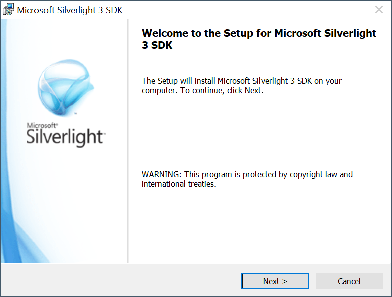 Microsoft Silverlight Setup