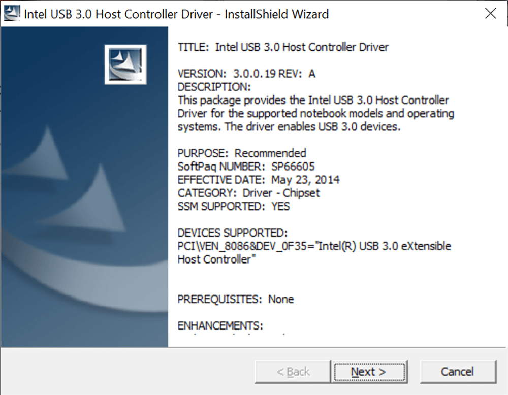 HP 15 r030wm USB 3 0 Setup wizard
