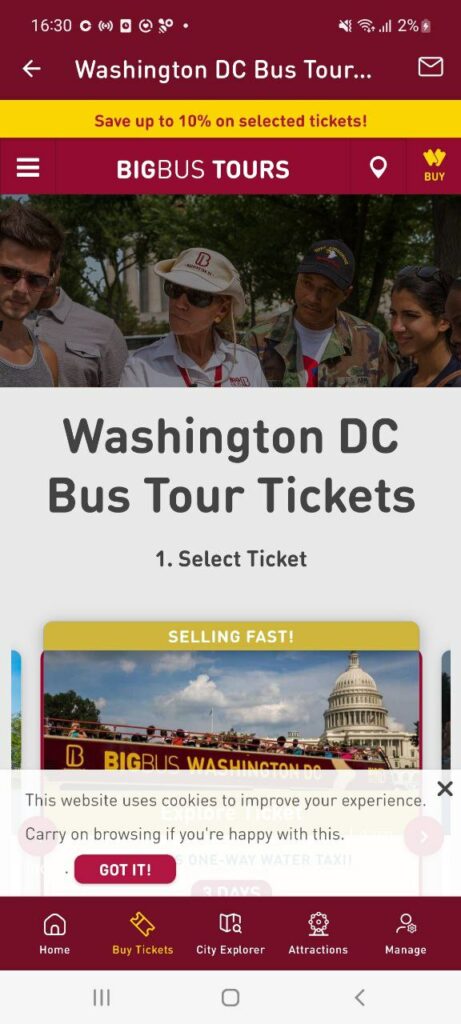 Big Bus Tours Tickets