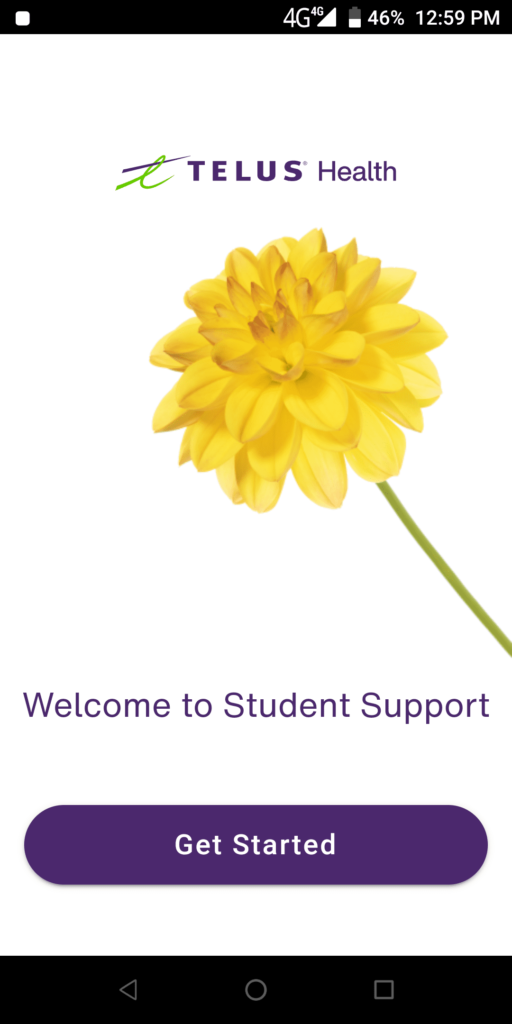 TELUS Health Student Support Get started