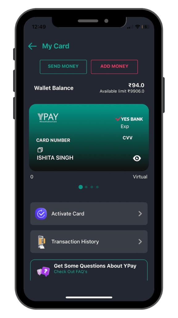 YPay Card